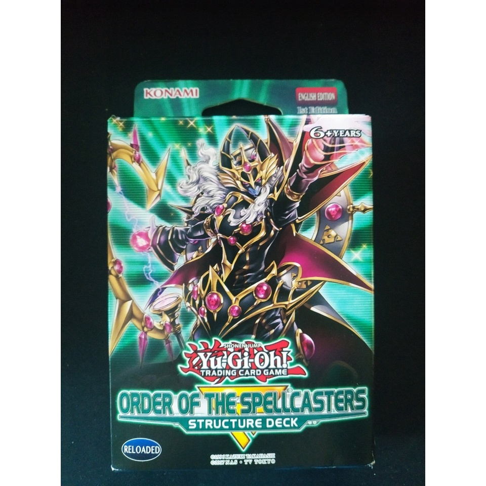 Bộ bài YUGIOH STRUCTURE DECK: ORDER OF THE SPELLCASTER (TCG - UK)
