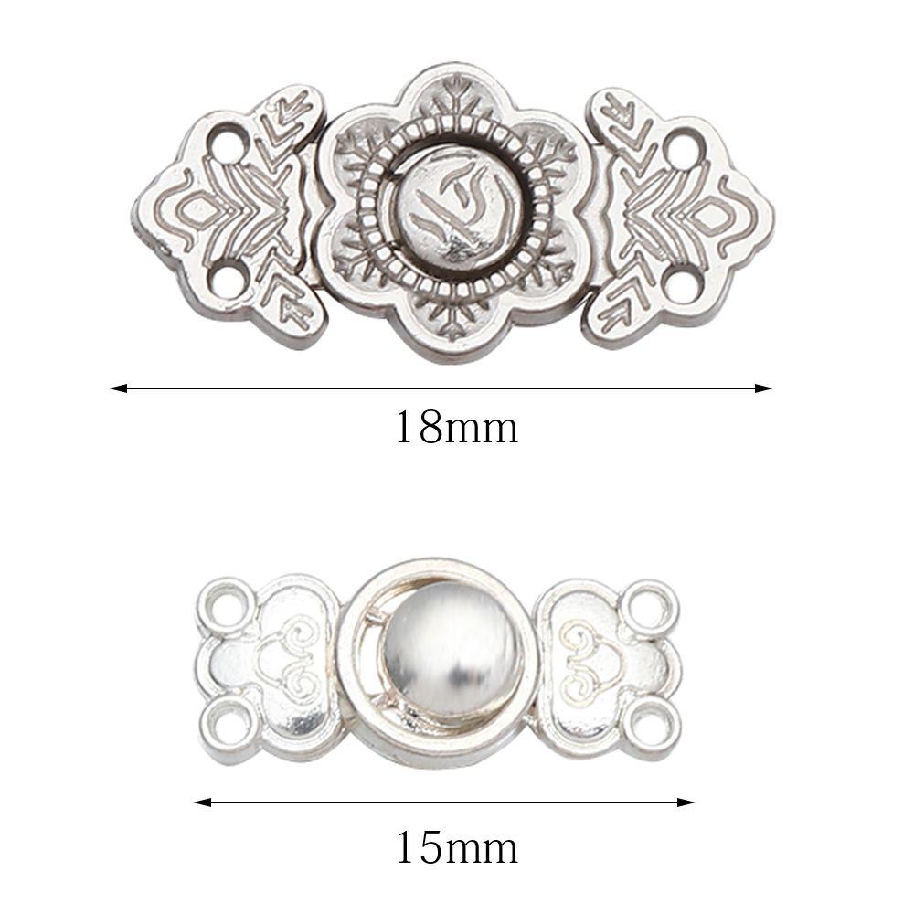 BEBETTERM Set 5 Khóa Thắt Lưng 15 / 18mm Cho Búp Bê
