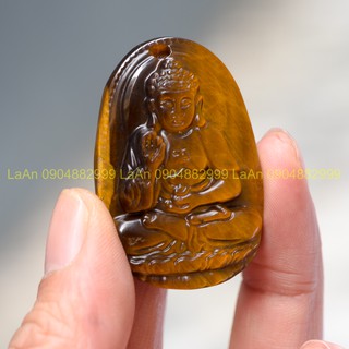 [TO] Mặt dây chuyền Phật Bản Mệnh Phật A Di Đà 5cm x 3.5cm tuổi Tuất, Hợi tặng dây đeo đẹp