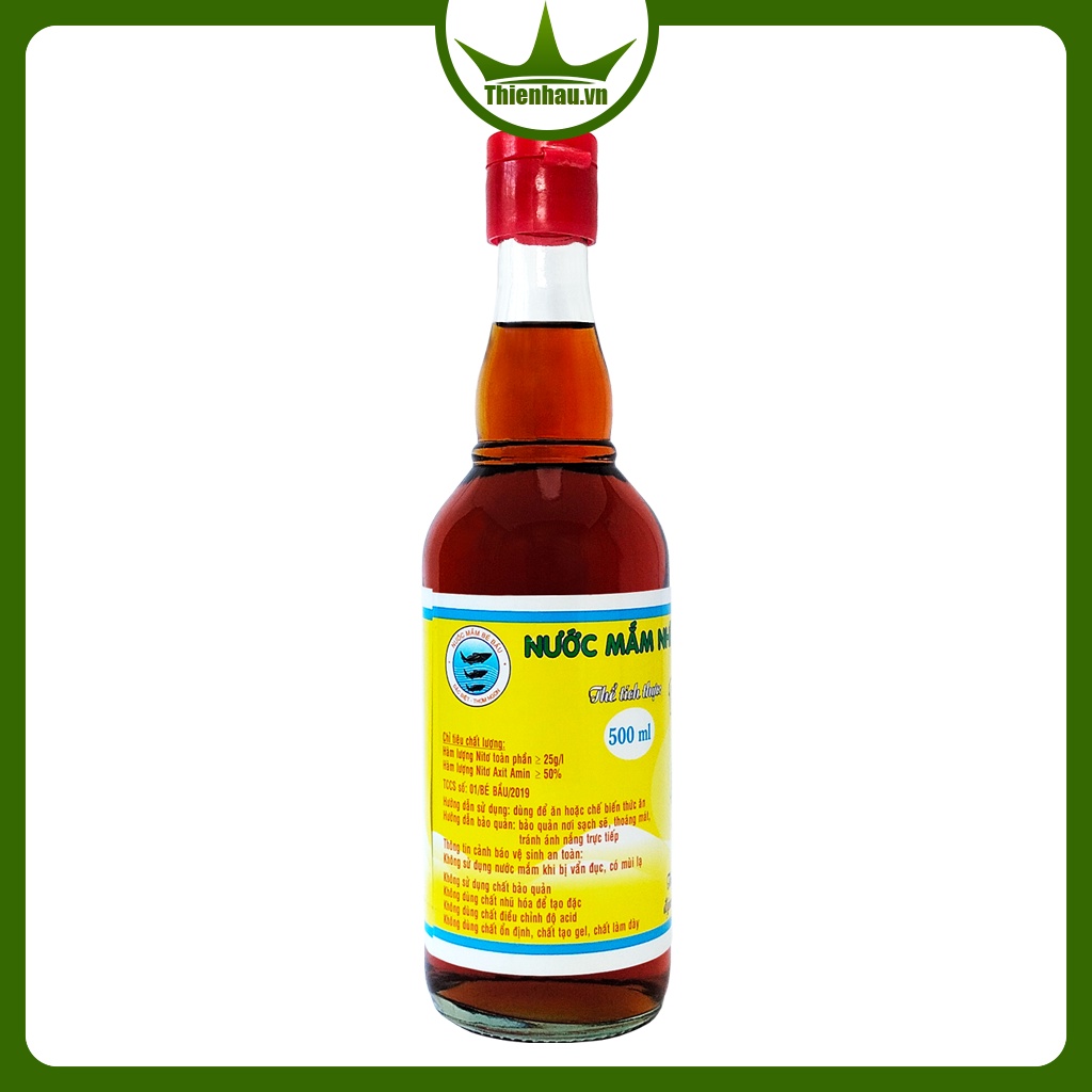 Thùng Nước mắm Bé Bầu loại thượng hạng 6 chai 500ml