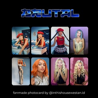 Olivia Rodrigo BRUTAL photocard