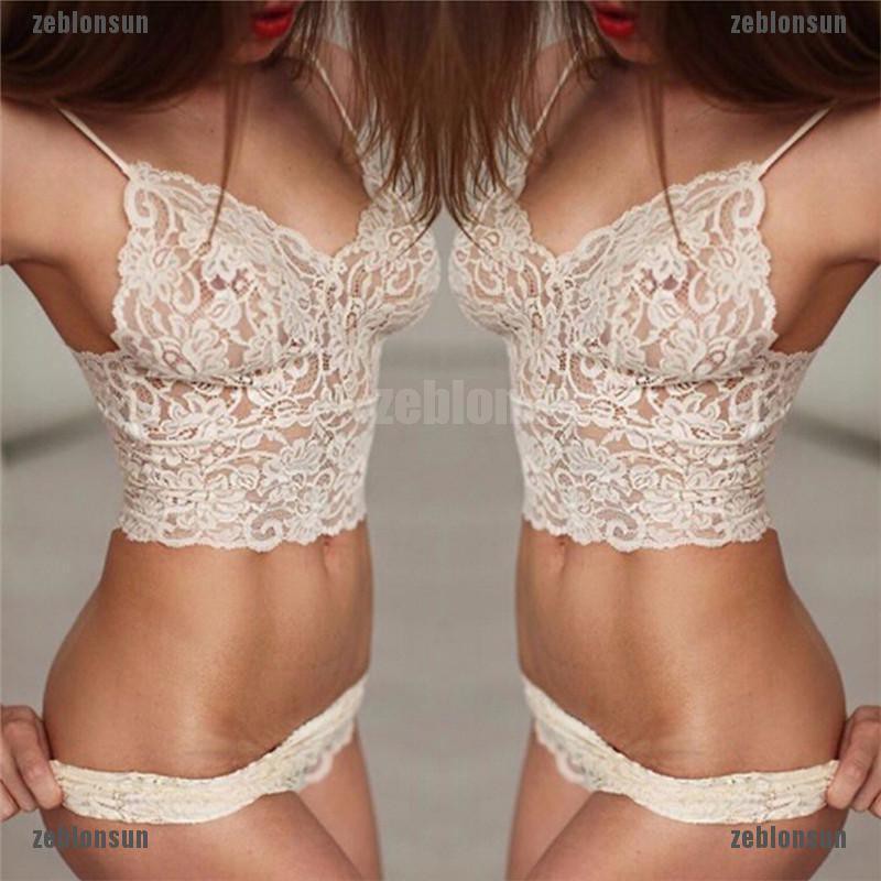 sun.vn Set áo quần lót 2 dây phối ren gợi cảm sexy cho nữ ☀# | BigBuy360 - bigbuy360.vn