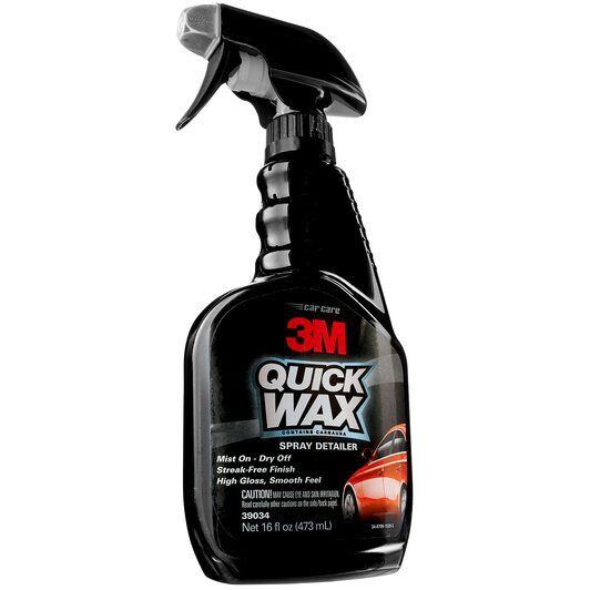 Chai xịt đánh bóng nhanh 3M Quick Wax PN39034 473ml (Đen) - Hàng USA