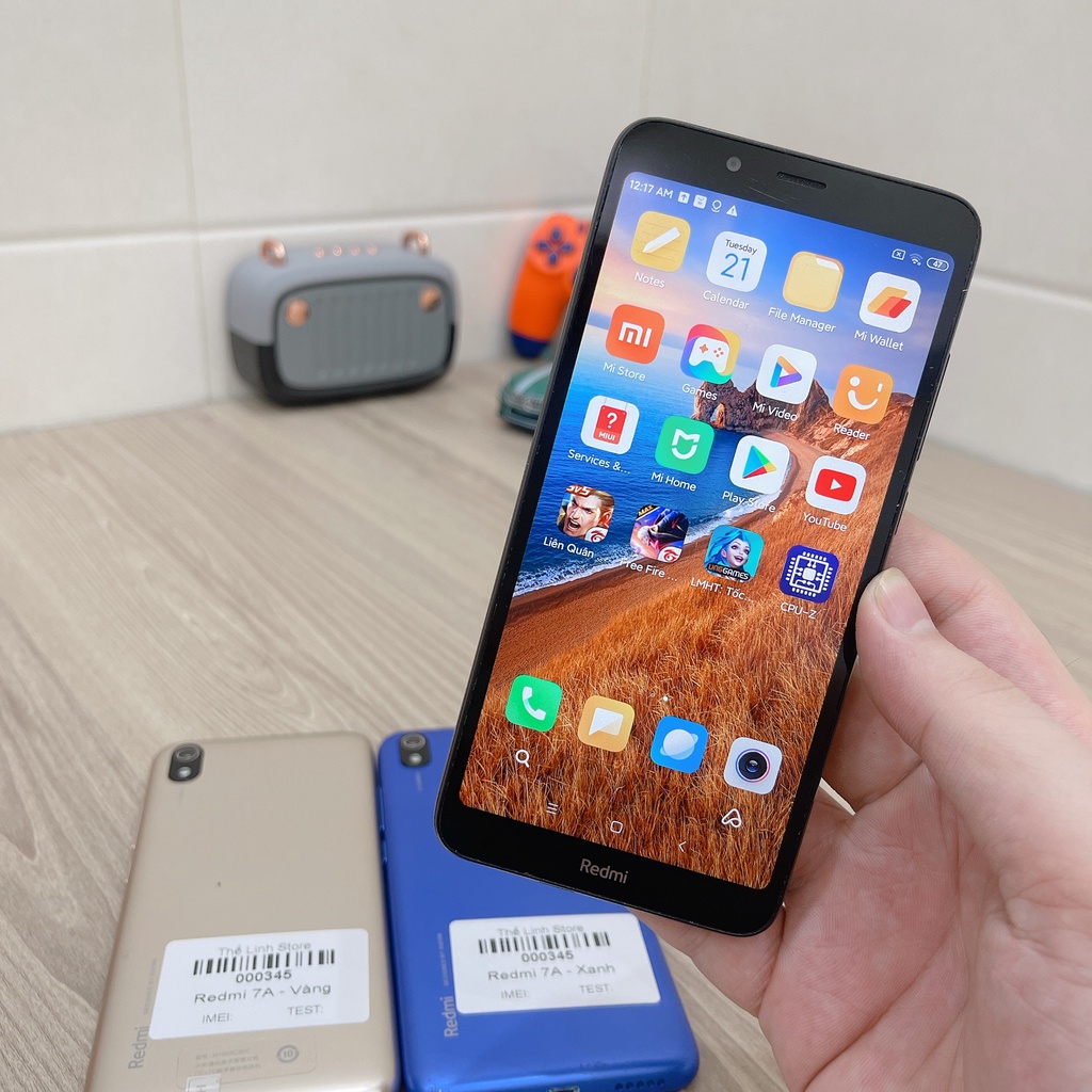 [Mã 2611DIENTU500K hoàn 7% đơn 300K] Điện thoại Xiaomi Redmi 7A có tiếng Việt - Snap 439 màn 5.45 Pin tốt | BigBuy360 - bigbuy360.vn