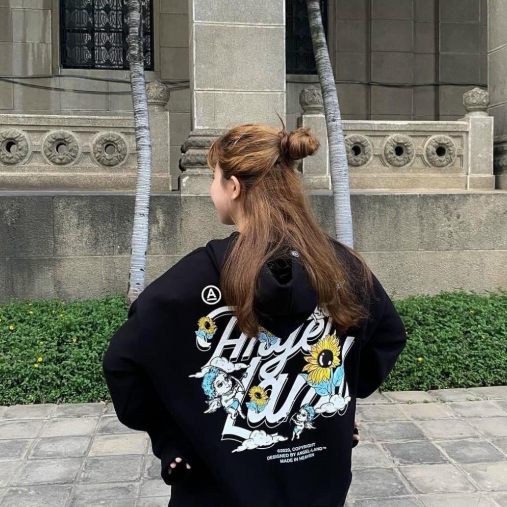 Áo khoác unisex form rộng Nỉ Hoa Hướng Dương nam nữ cực đẹp duyên dáng việt