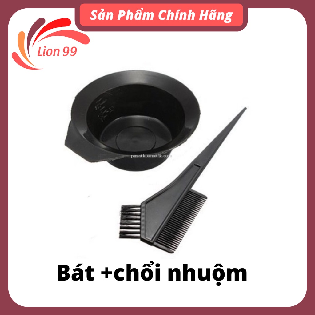 combo bát chổi nhuộm vào màu tóc