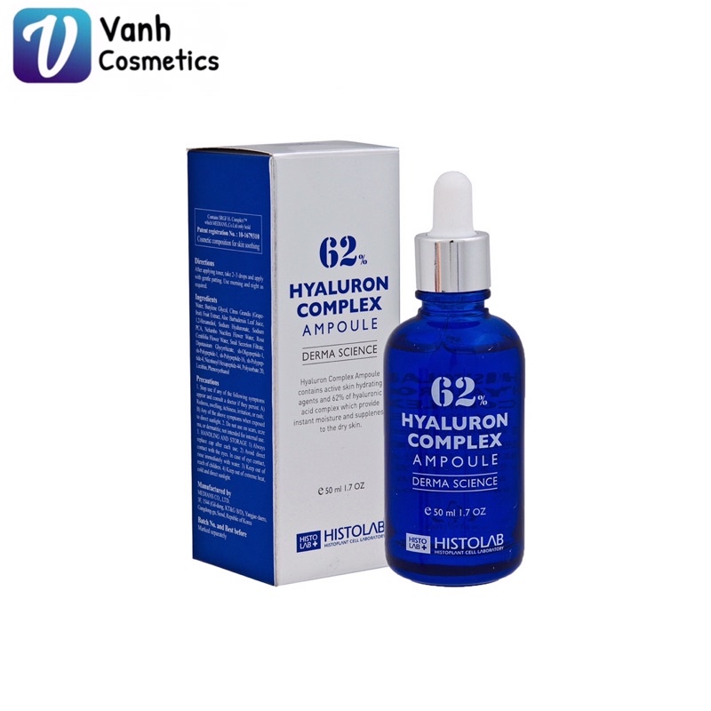 Tinh chất cấp ẩm Histolab - 62% Hyaluron Complex Ampoule