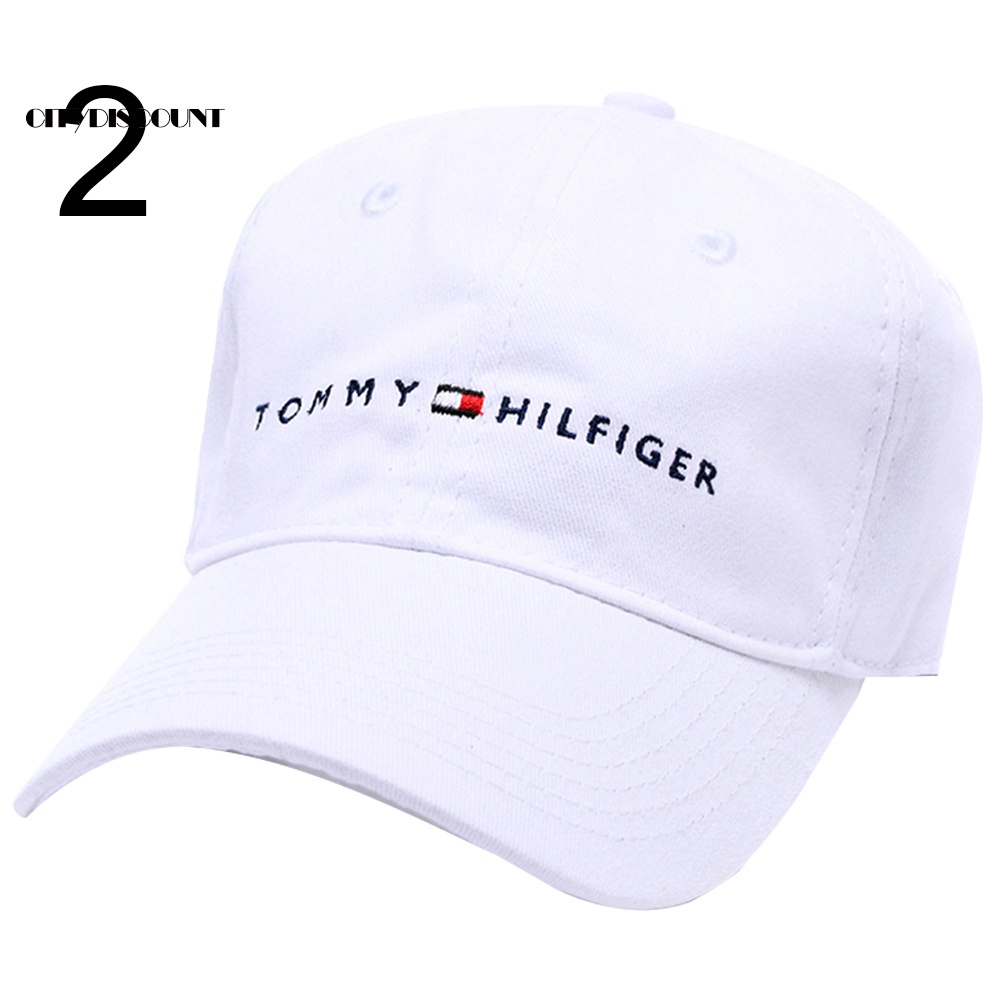 Mũ Lưỡi Trai Tommy Hilfiger Thêu Logo Thời Trang Unisex