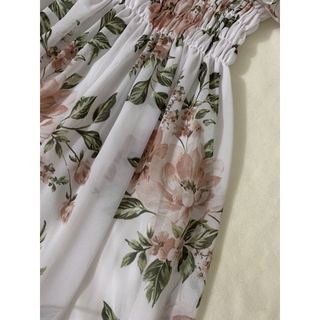 Đầm maxi vải voan