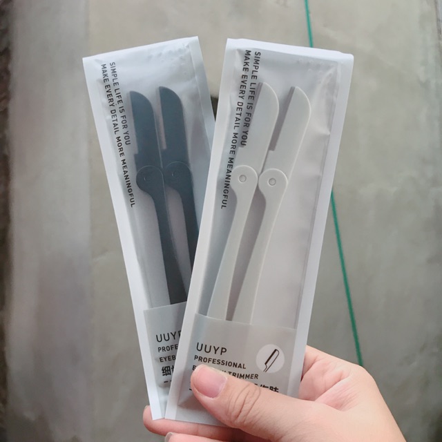 Set 2 dao cạo mày UUYP Professional Eyebrow Trimmer