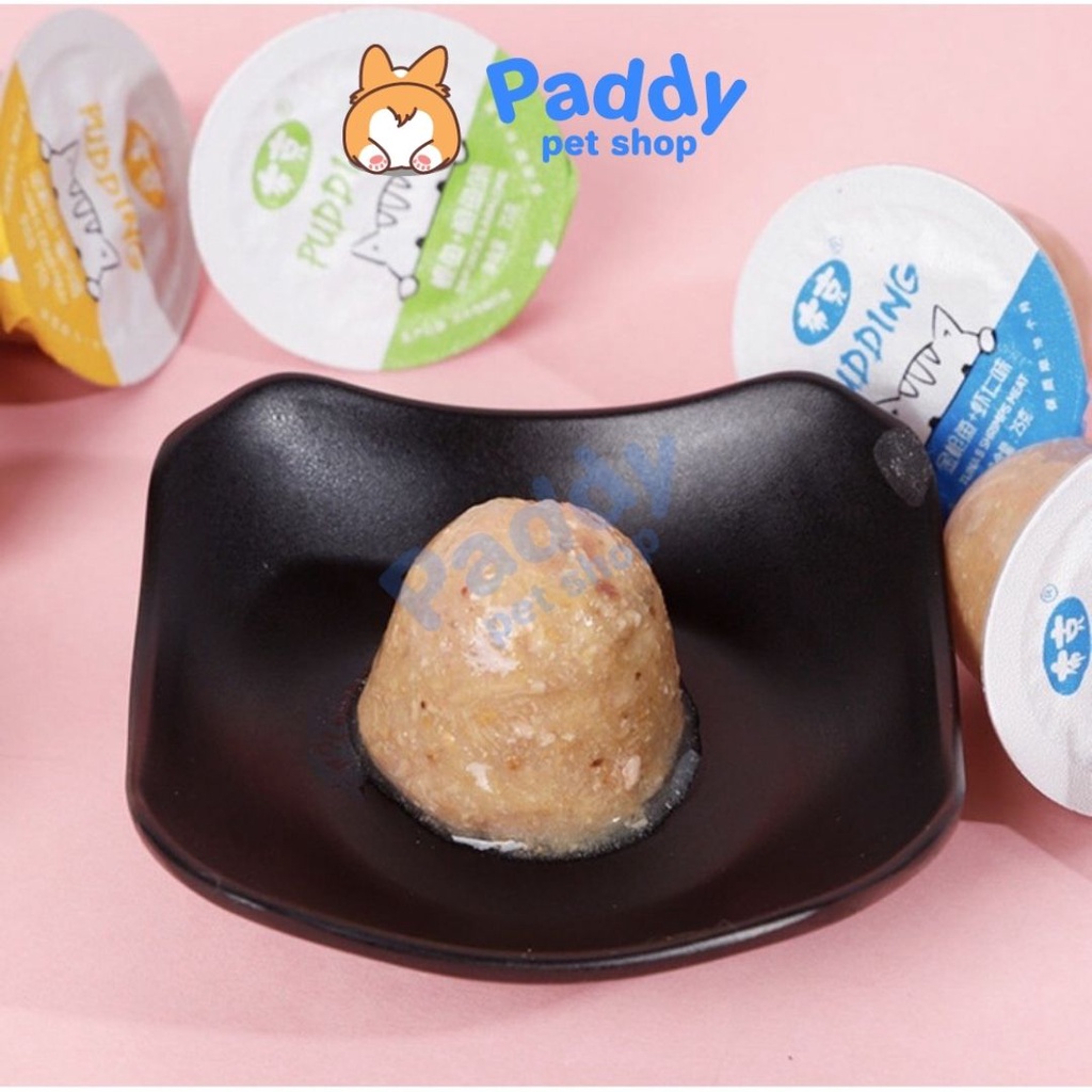 Pudding Sữa Dê Bổ Sung Canxi &amp; Lợi Khuẩn Pet Snacks Cho Chó Mèo