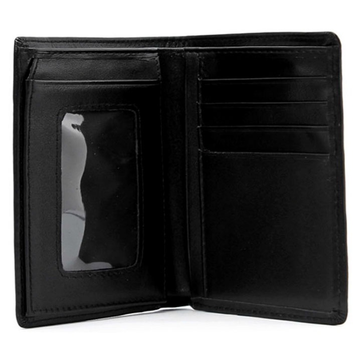 Bóp nam da bò nhiều loại màu đen HP2102-05-08-14