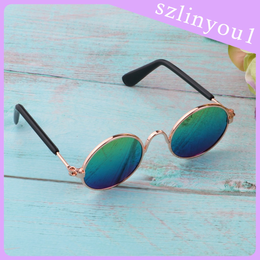 Kính Mát Gọng Kim Loại Nhiều Màu Sắc Tỉ Lệ 1 / 6 Cho Búp Bê Blythe