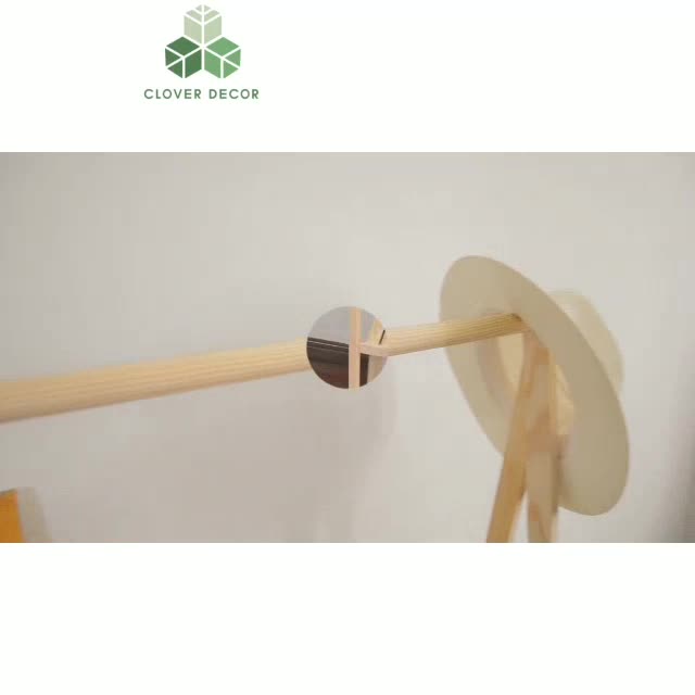 Kệ Treo Quần Áo Chữ A 2 Tầng Gỗ Thông – Kệ Đa Năng – Clover Decor - Phong cách Hàn Quốc | BigBuy360 - bigbuy360.vn