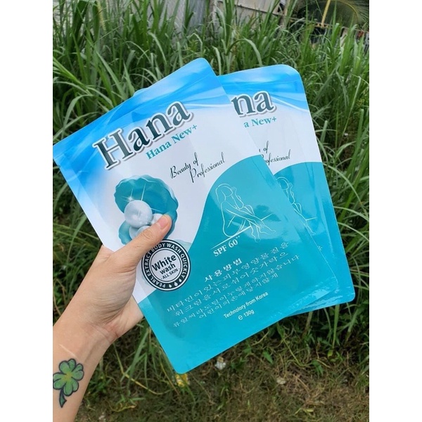 Tắm trắng Hana mẫu mới 130 gram