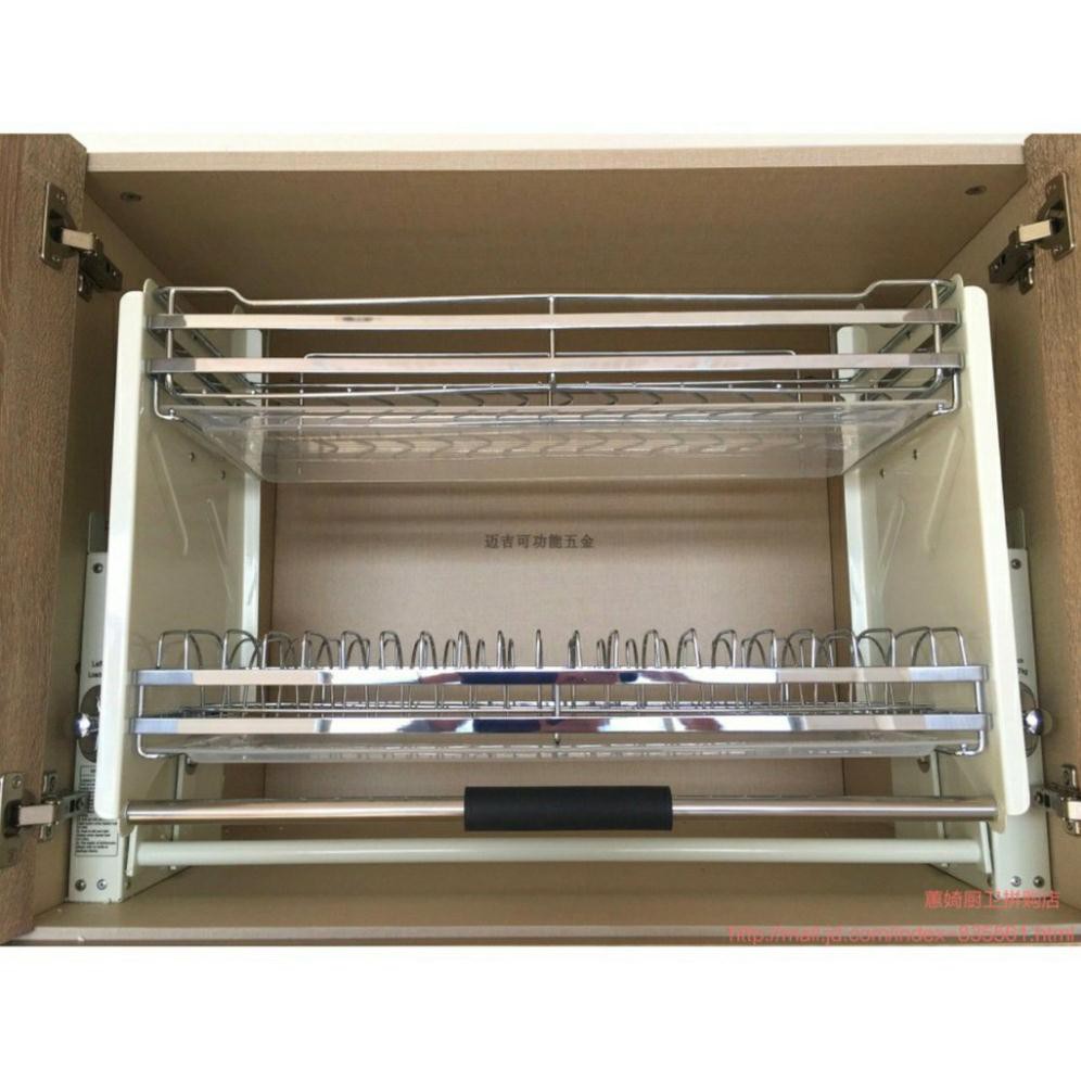 GIÁ BÁT ĐĨA NÂNG HẠ INOX 304 CHÍNH HÃNG BOSS