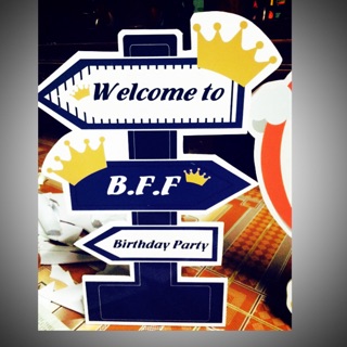 Cây welcome to birthday