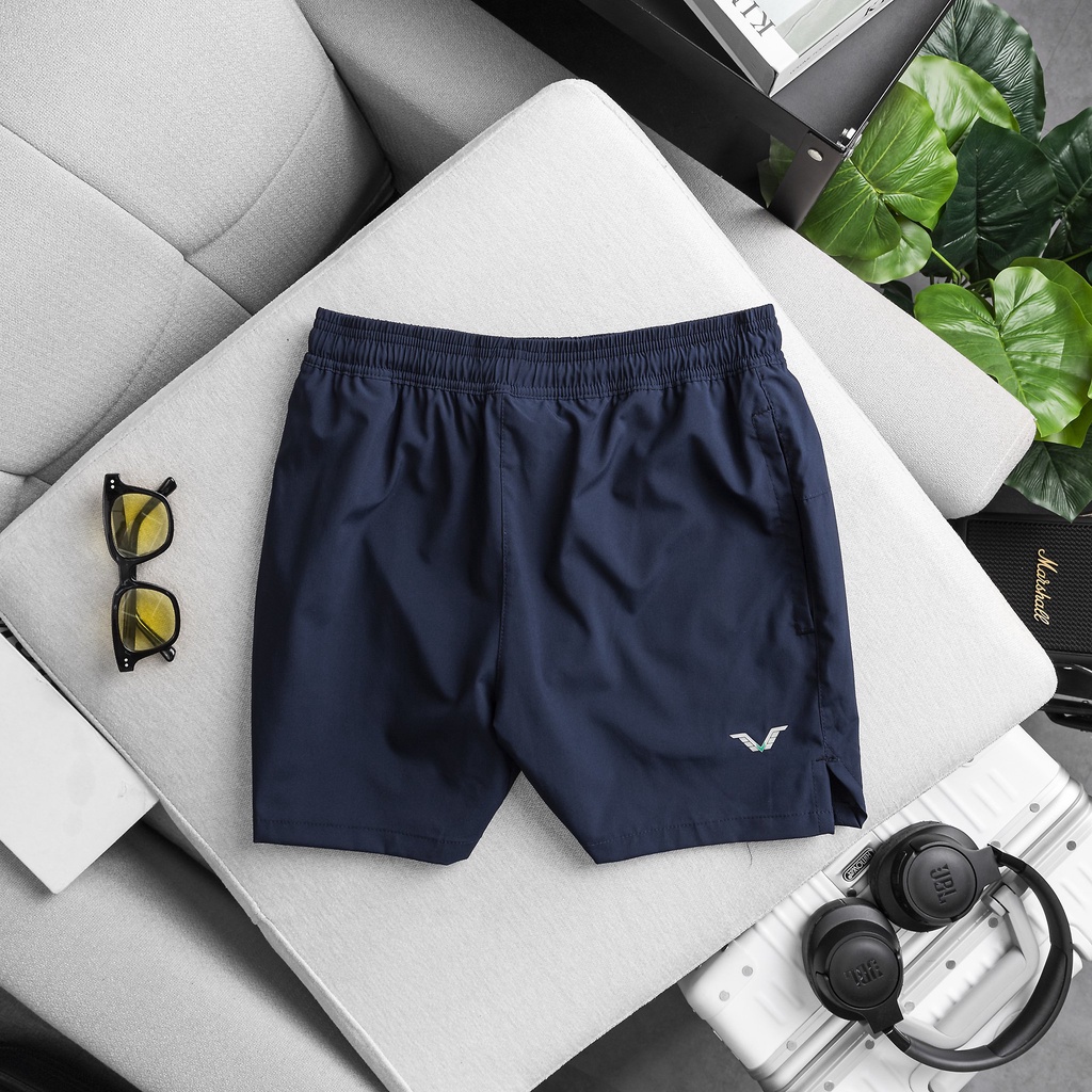 Quần thể thao nam 2 lớp, quần tập gym cao cấp, quần chạy bộ nam đẹp- chuẩn form- hàng công ty- ẢNH THẬT- QVN14