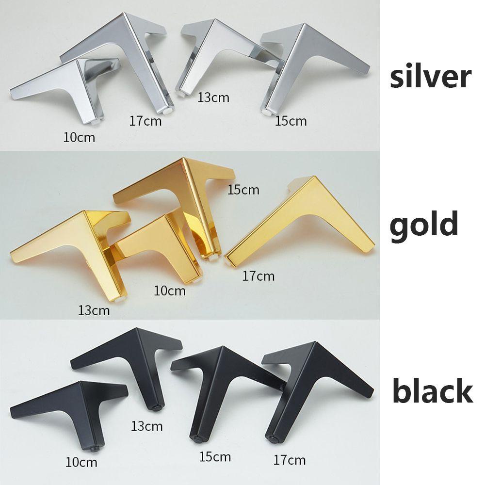 Set 4 Chân Bàn Ghế Sofa Bằng Sắt