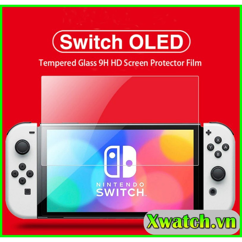 Miếng Dán Màn Hình Cường Lực Cho Nintendo Switch OLED - 9H