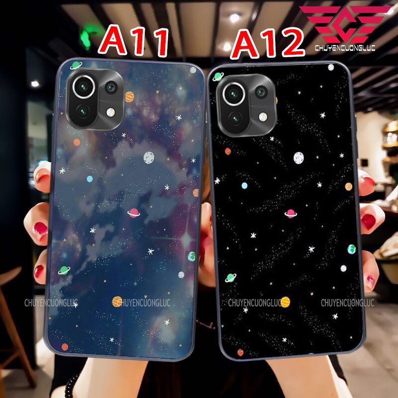 [HOT] Ốp lưng Xiaomi mi 11 mặt lưng ép kính chống bể hình vũ trụ ngân hà đẹp