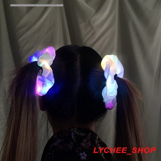 Scunchies Dây Buộc Tóc Cột Tóc Có Đèn Led Lấp Lánh -PK032- LYCHEE