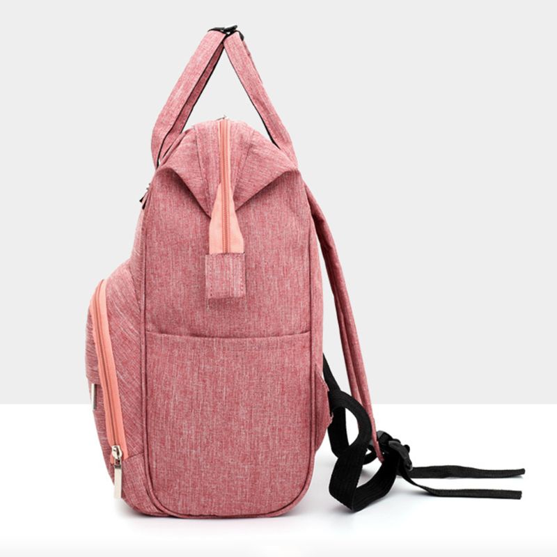 Ba Lô Đựng Tã Lót Sức Chứa Lớn Thiết Kế Đơn Giản Tiện Dụng Mang Theo Du Lịch Cho Mẹ