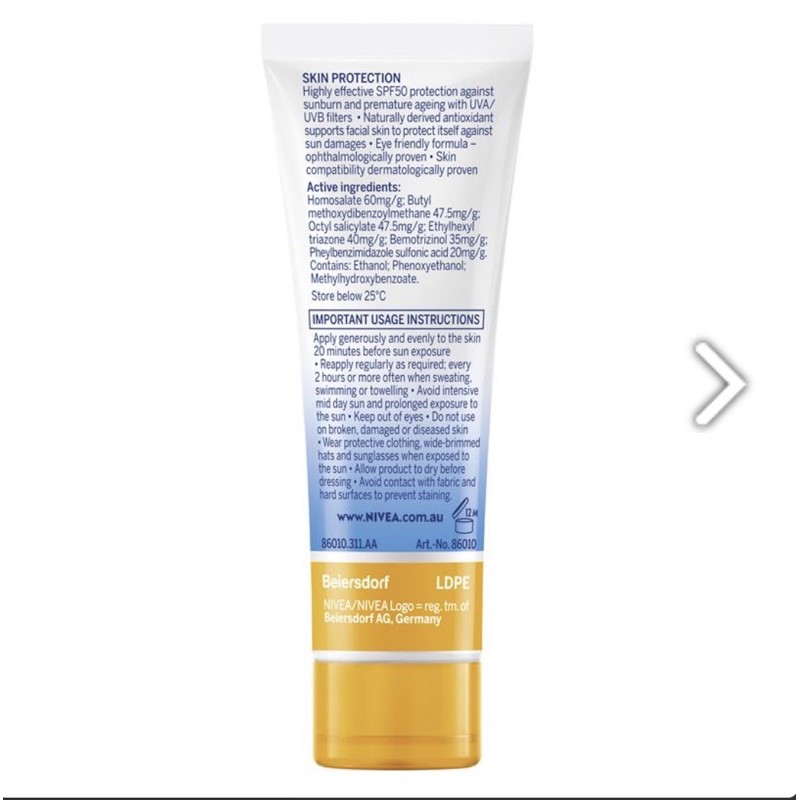 Kem chống nắng Nivea Shine Control SPF 50 UV Face | BigBuy360 - bigbuy360.vn