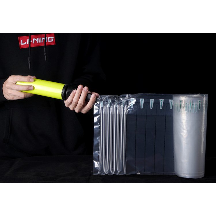 Một Cuộn (50 Mét) Cột Khí Chống Sốc Bọc Hàng Dễ Vỡ Đệm Hơi Đóng Gói Loại Cao 15cm 20cm 25cm 30cm 35cm 40cm 45cm 50cm