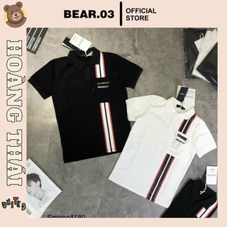 Áo polo nam cổ bẻ - Áo thun nam có cổ mikenco phối túi ngực hàng ovesize from unisex nam nữ