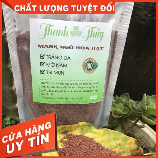 Mặt Nạ Ngũ Hoa Handmade -Hạt Đình Lịch