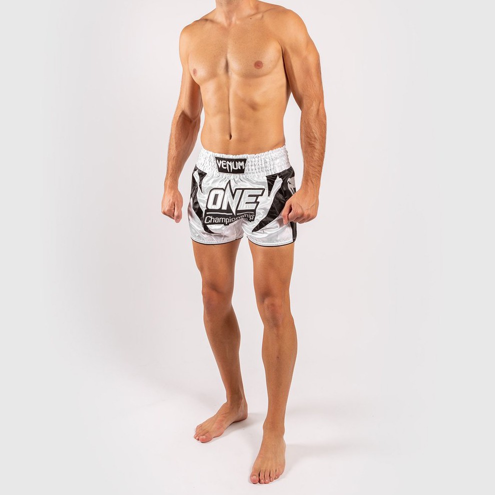 Quần Muay Thai Venum x ONE FC - Trắng