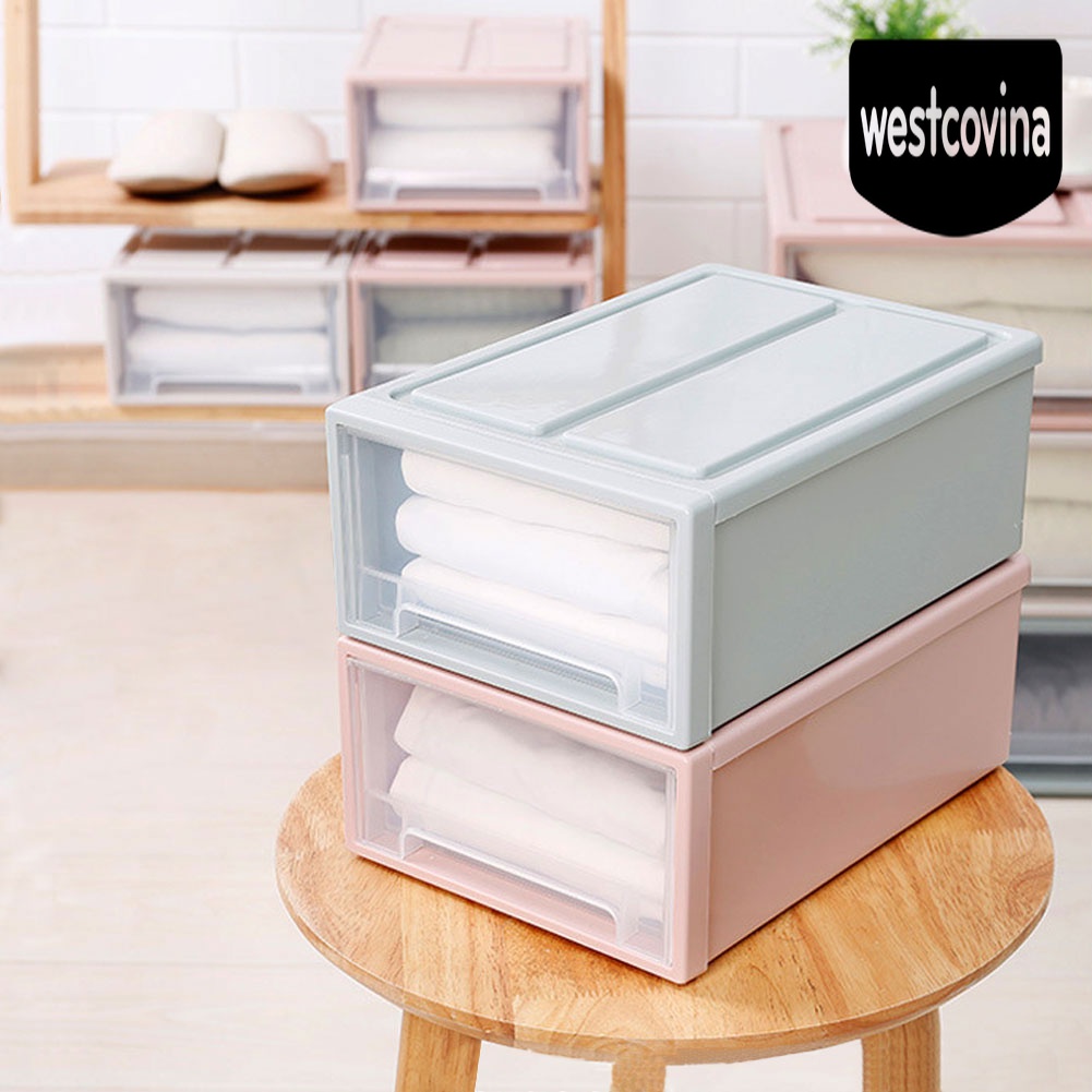 [Hot]☀ Hộp Đựng Đồ Bằng Nhựa Trong Suốt Có Thể Xếp Chồng Lên Nhau