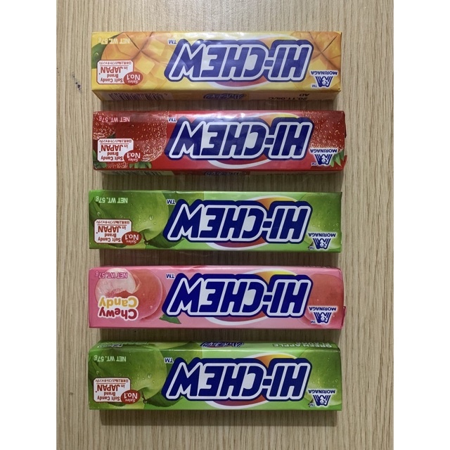 KẸO DẺO HI-CHEW 57G CÁC VỊ (12pcs/thanh) Siêu hot