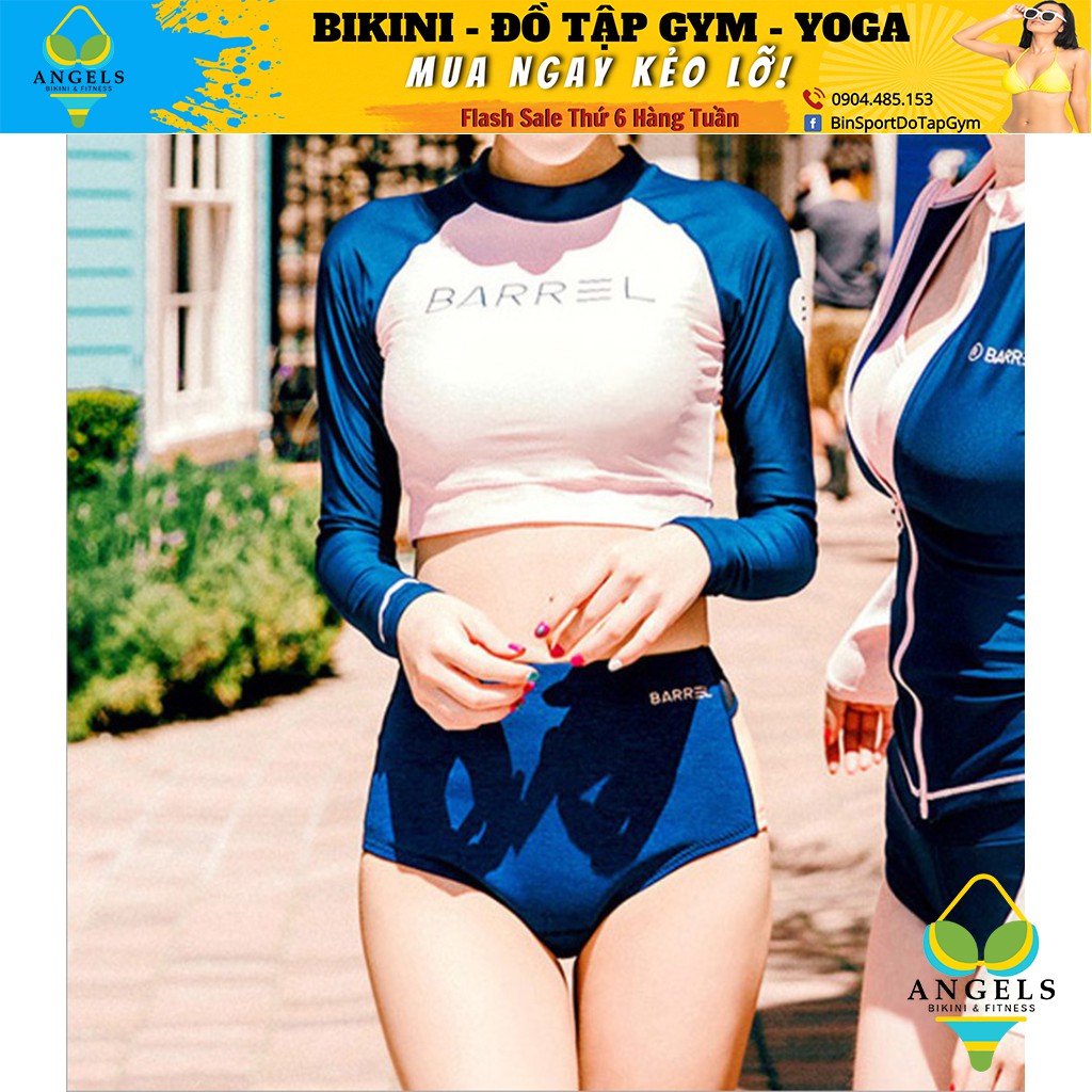 Bikini,Bộ Đồ Bơi 2 Mảnh Dài Tay Barel, Hàng Nhập,BHN003 | BigBuy360 - bigbuy360.vn