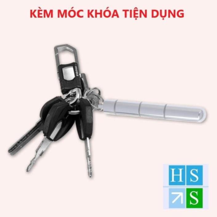 ( Bán sỉ ) Bộ dụng cụ lấy ráy tai 6 chi tiết kèm hộp đựng móc khóa tiện dụng THÉP KHÔNG GỈ - HS Shop Thủ Đức