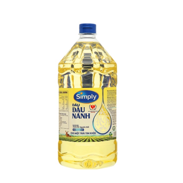 Dầu Ăn Đậu Nành Simply 2 Lít .