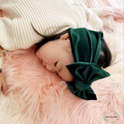 Vbi-newborn Kids Girl Bé Tập Đi Nơ Băng Đô Tóc Phụ Kiện Mũ
