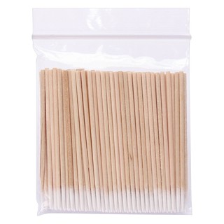 Tăm bông gỗ chà mực(7cm/100 que)