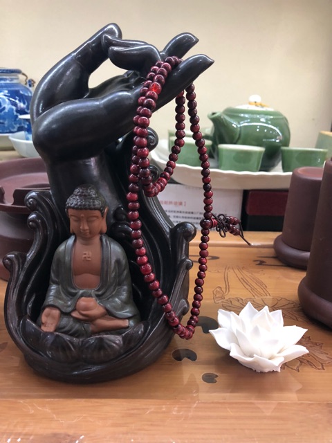 (Full sen và tràng hạt) Thác khói Phật Thủ Như Lai (tặng kèm 5 nụ) | BigBuy360 - bigbuy360.vn