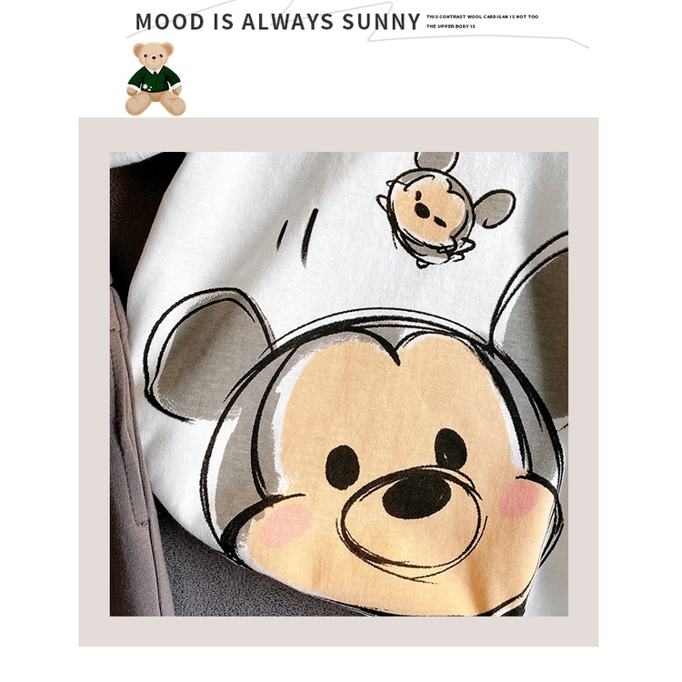 Bộ COTTON cho bé trai bộ thun cho bé hình Mickey chất COTTON 100%