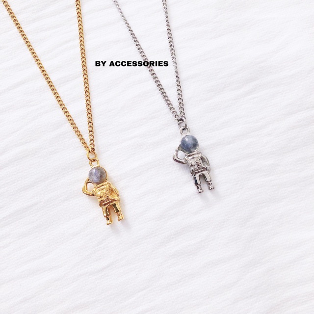 Dây chuyền titan unisex phi hành gia không gỉ UN191006