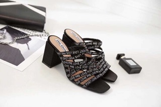 Guốc zara chữ hit hot