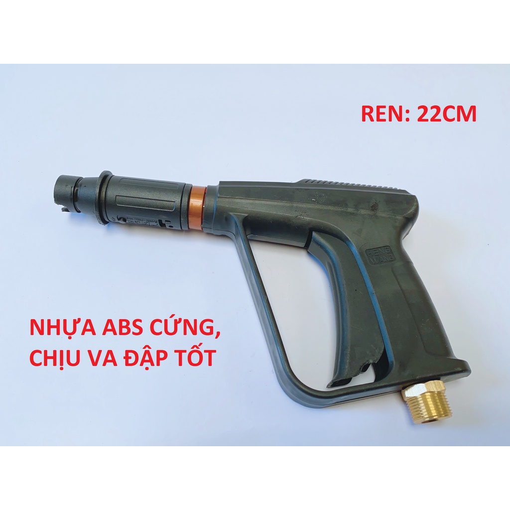 [Ảnh thật] [Có sẵn] Súng Cao Áp,Ren 22cm Phù Hợp Cho Các Loại Máy Rửa Xe Gia Đình Ren Cùng loại