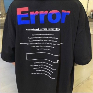 Áo thun Error Unisex form rộng [ HÌNH THẬT ]