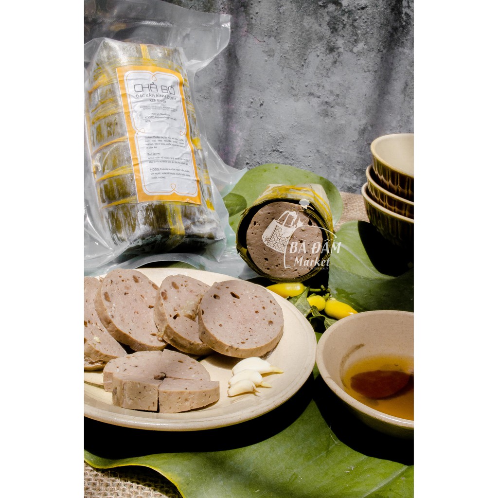 CHẢ BÒ CỎ NGUYÊN CHẤT ĐẶC SẢN BÌNH ĐỊNH 1KG