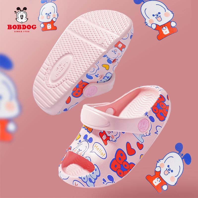 Dép Sục Cho Bé Bobdog Mickey 3111 siêu êm, chống trơn trượt cho bé từ 1-5 tuổi