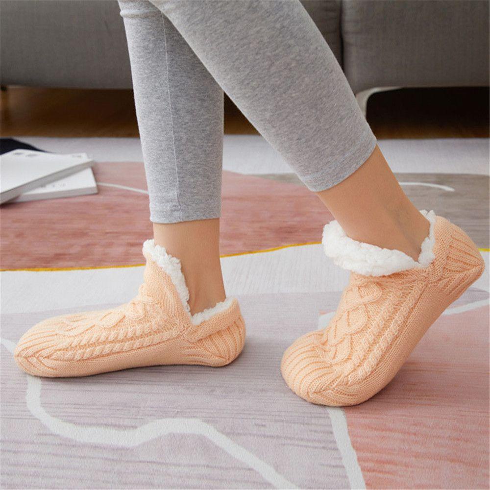 NIUYOU Dép Đi Trong Nhà Giữ Ấm Mùa Đông Cho Nam Nữ