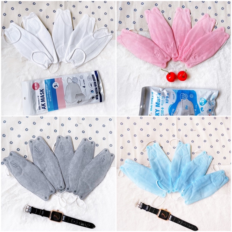 Set 10 Khẩu trang KF94 3D MASK người lớn