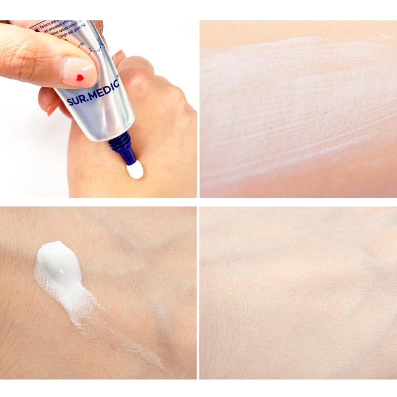 Kem Dưỡng Sur.Medic+ Nâng Tông &amp; Làm Sáng Da Super Glutathione 100 Bright Tone Up Cream 40ml